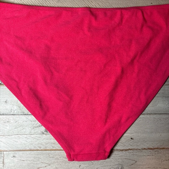 Old Navy Women’s Low-Rise Terry Classic Bikini Swim Bottoms Pink Size 3X - Picture 12 of 13